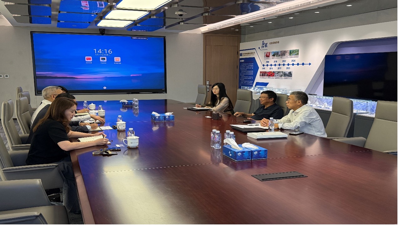 中非发展基金副总裁余焯锐一行到访Xcsport资源总部